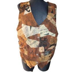 KAMIZELKA SKÓRA MAXIME rozm. L